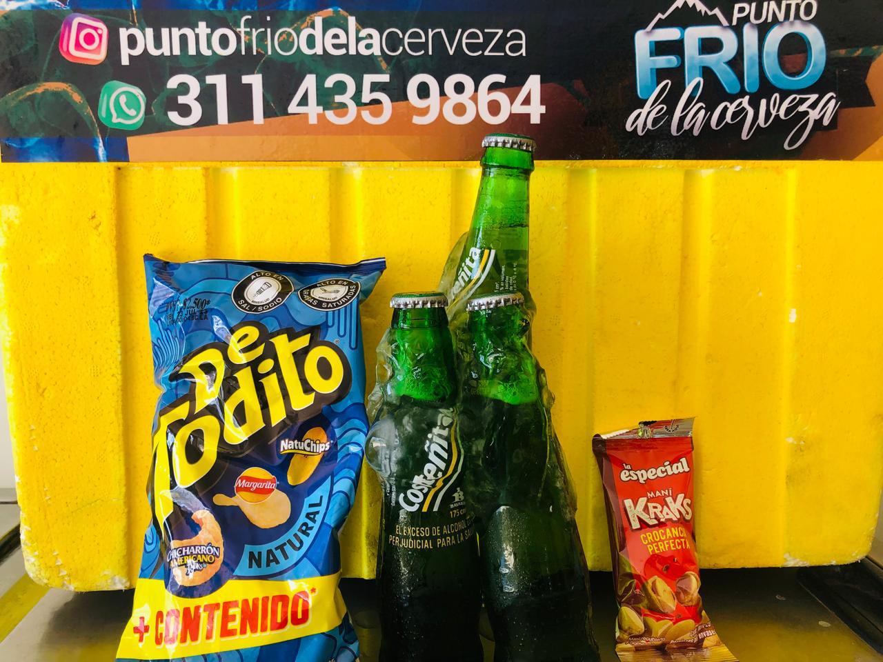 Cava premium con hielo y bebidas frías - Entrega gratis Valledupar