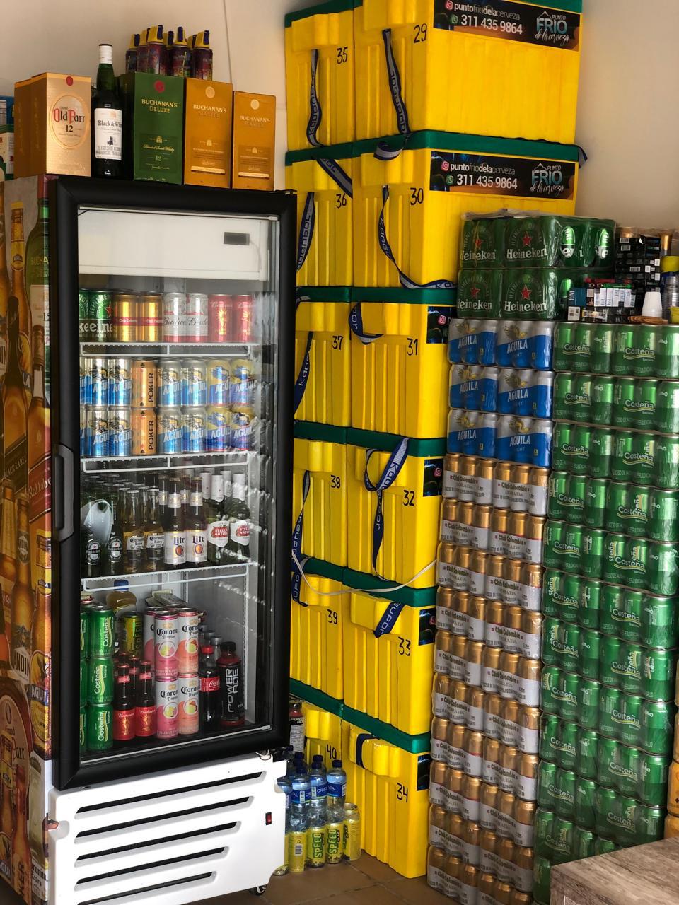 Punto Frío de la Cerveza - Servicio con cava gratis